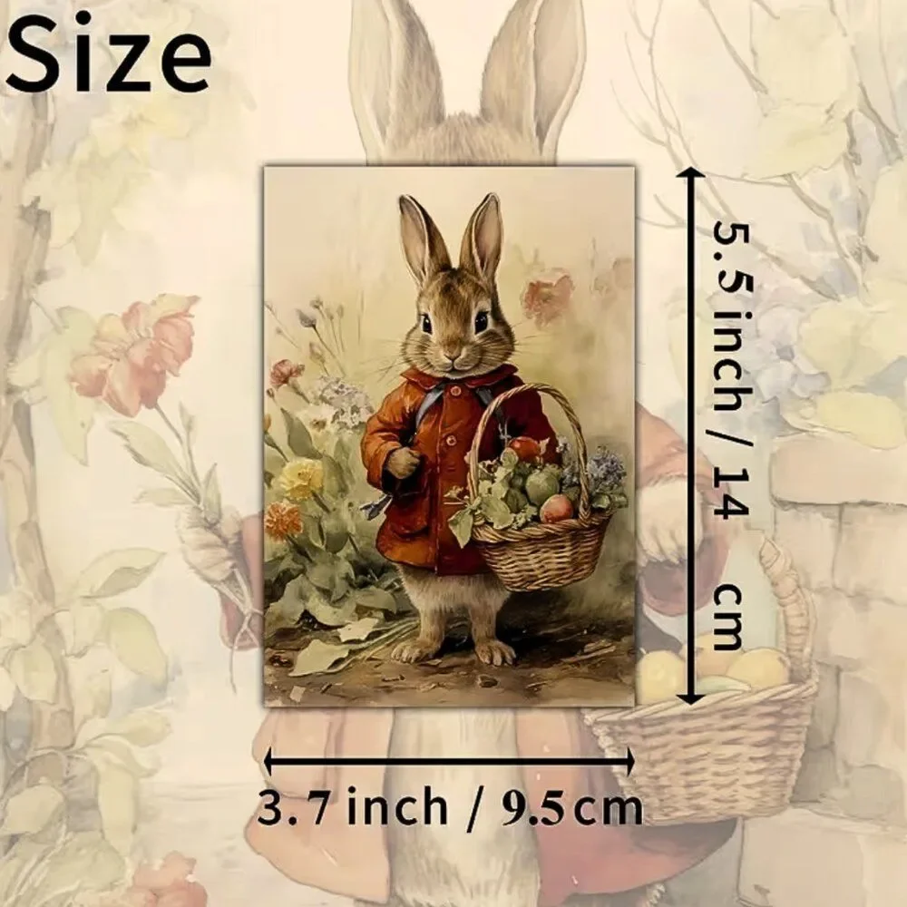 NWT Vintage Peter Rabbit Easter Postcards 4x6 Junk Journal Ephemera 20pc